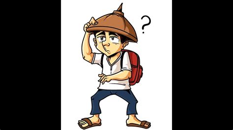 How to draw Juan Dela Cruz (Editorial Cartooning) .